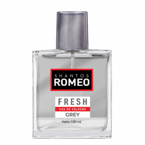 Shantos Romeo Fresh Eau De Cologne Perfume Gray 100ml