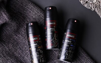 Deodoran Spray Pria Shantos Romeo: Prime, Alpha & Hero