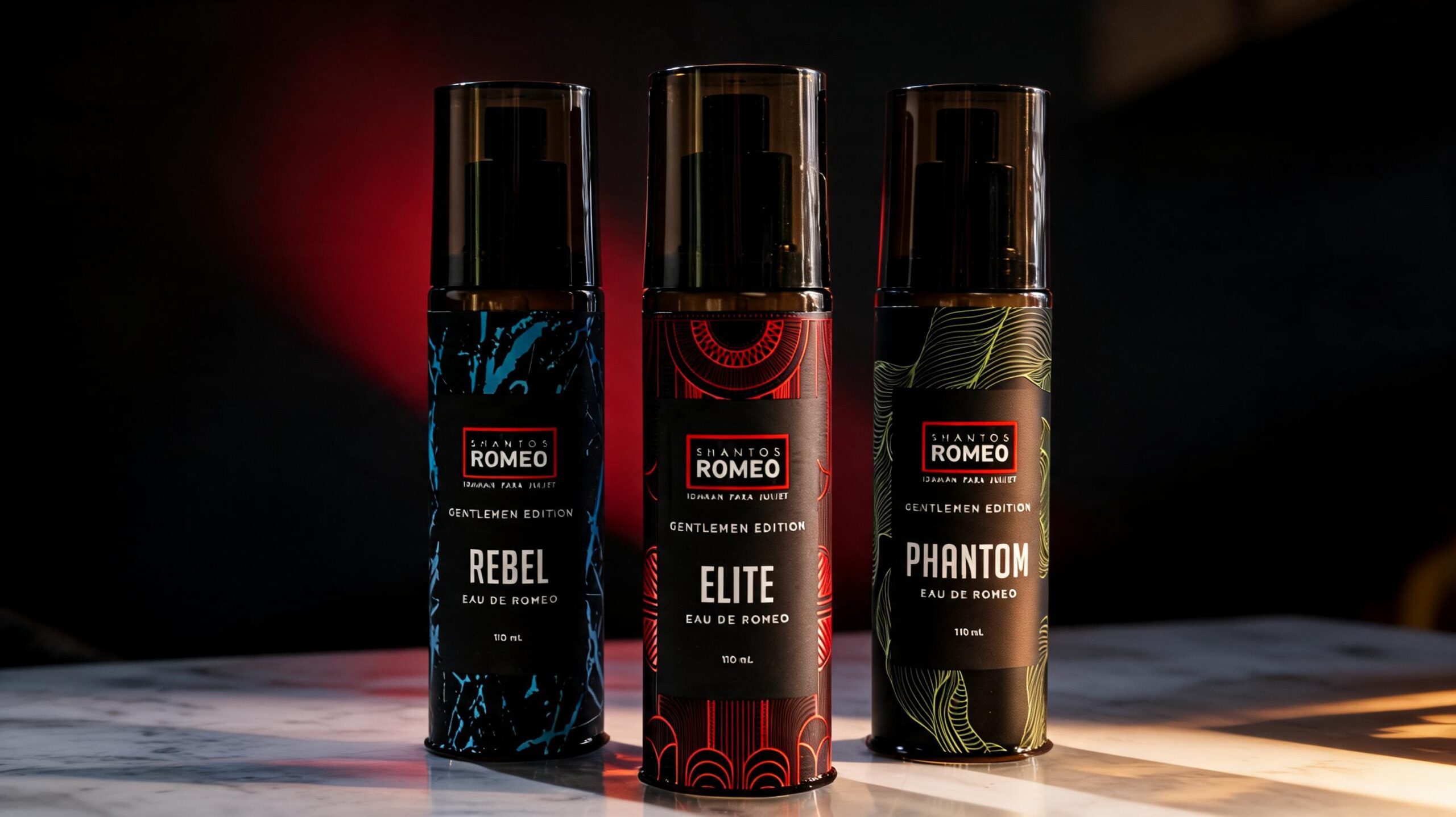Parfum cowok tahan lama Shantos Romeo EDR Phantom Rebel Elite